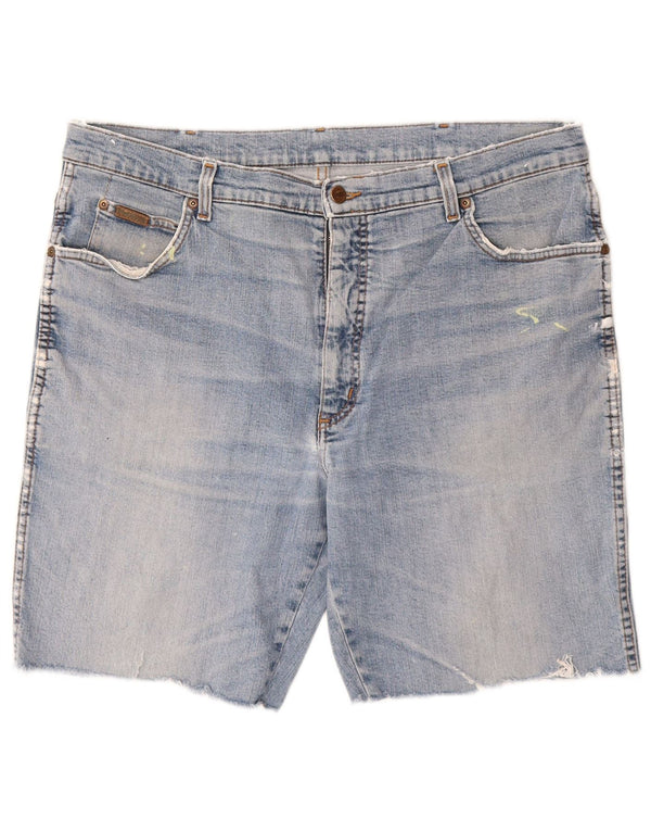 WRANGLER Short en jean stretch Texas W40 XL pour homme en coton bleu