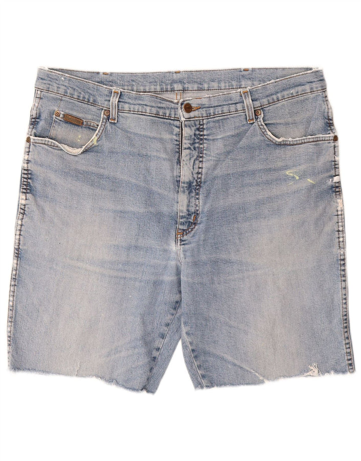 WRANGLER Short en jean stretch Texas W40 XL pour homme en coton bleu