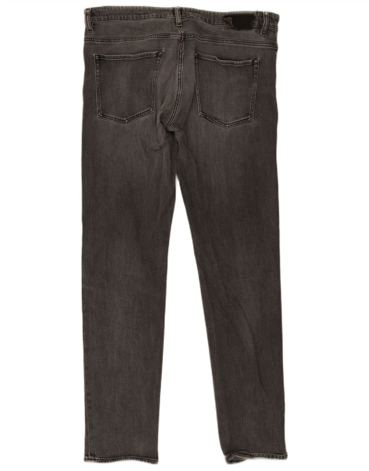 Hugo Boss Jean Slim W38 L34 Gris Coton Homme