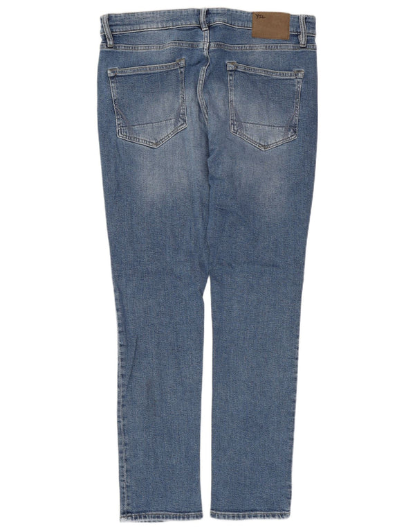 ALL SAINTS Jean Slim Homme W34 L30 Bleu Coton