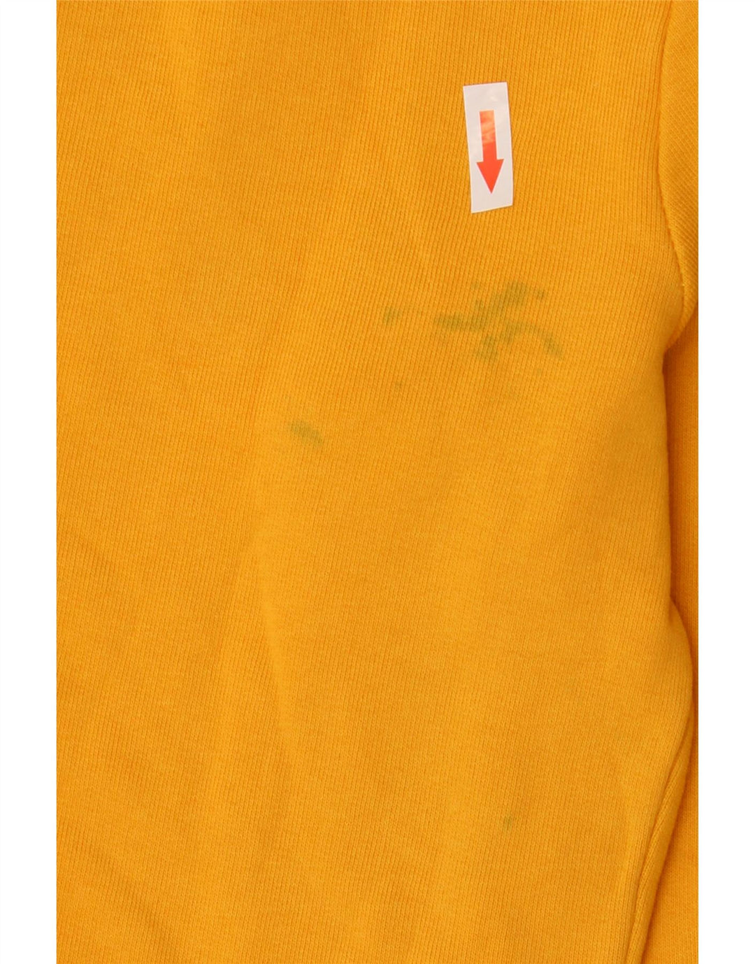 Pyrex Sweat-shirt graphique pour homme en coton jaune petit