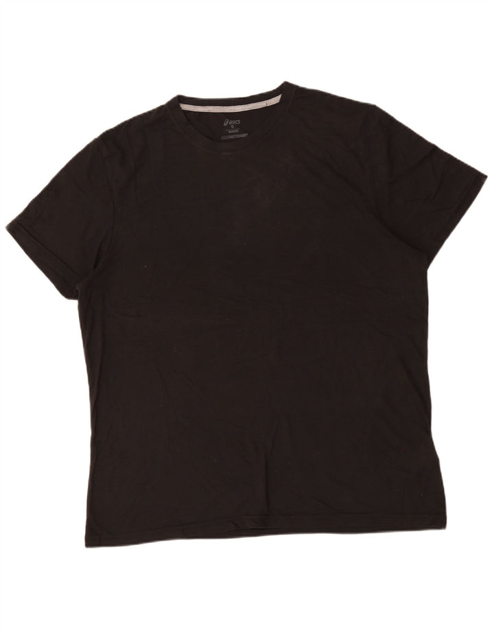 Asics T-Shirt Homme Haut 2XL Noir Coton