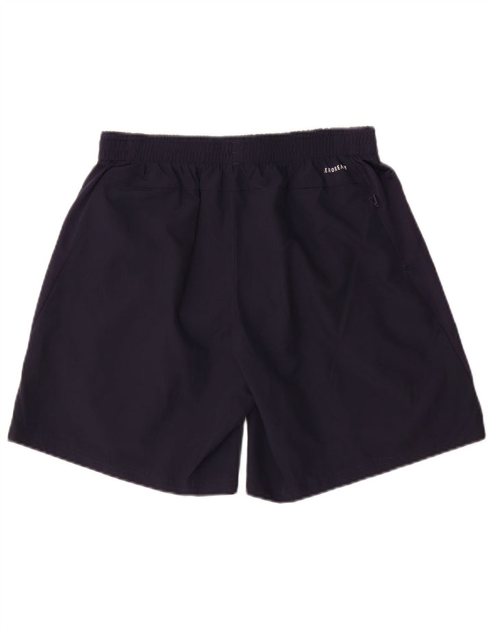Adidas Short de sport Aeroready Homme Bleu Marine Moyen Polyester