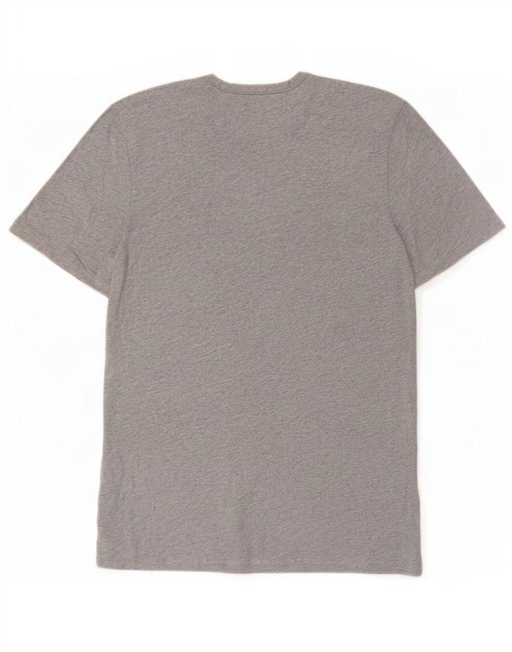Hugo Boss Homme T-Shirt Top Gris Moyen Coton