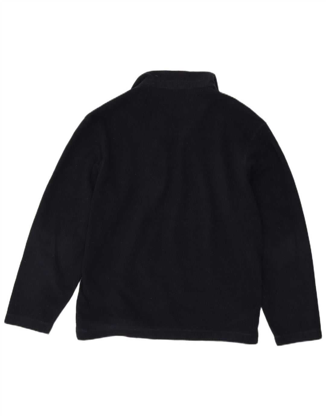 Marks & Spencer Pull polaire à col zippé pour homme Bleu marine moyen Polyester