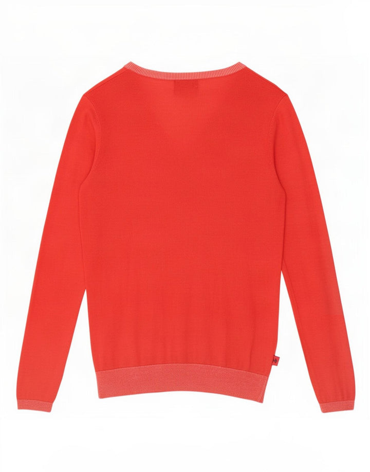 Kappa Cardigan pour femme en viscose rouge moyen UK 12