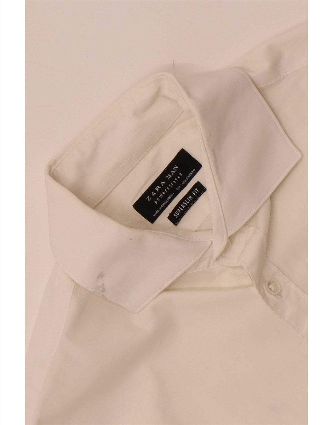 Zara Chemise Super Slim Fit Petit Blanc |