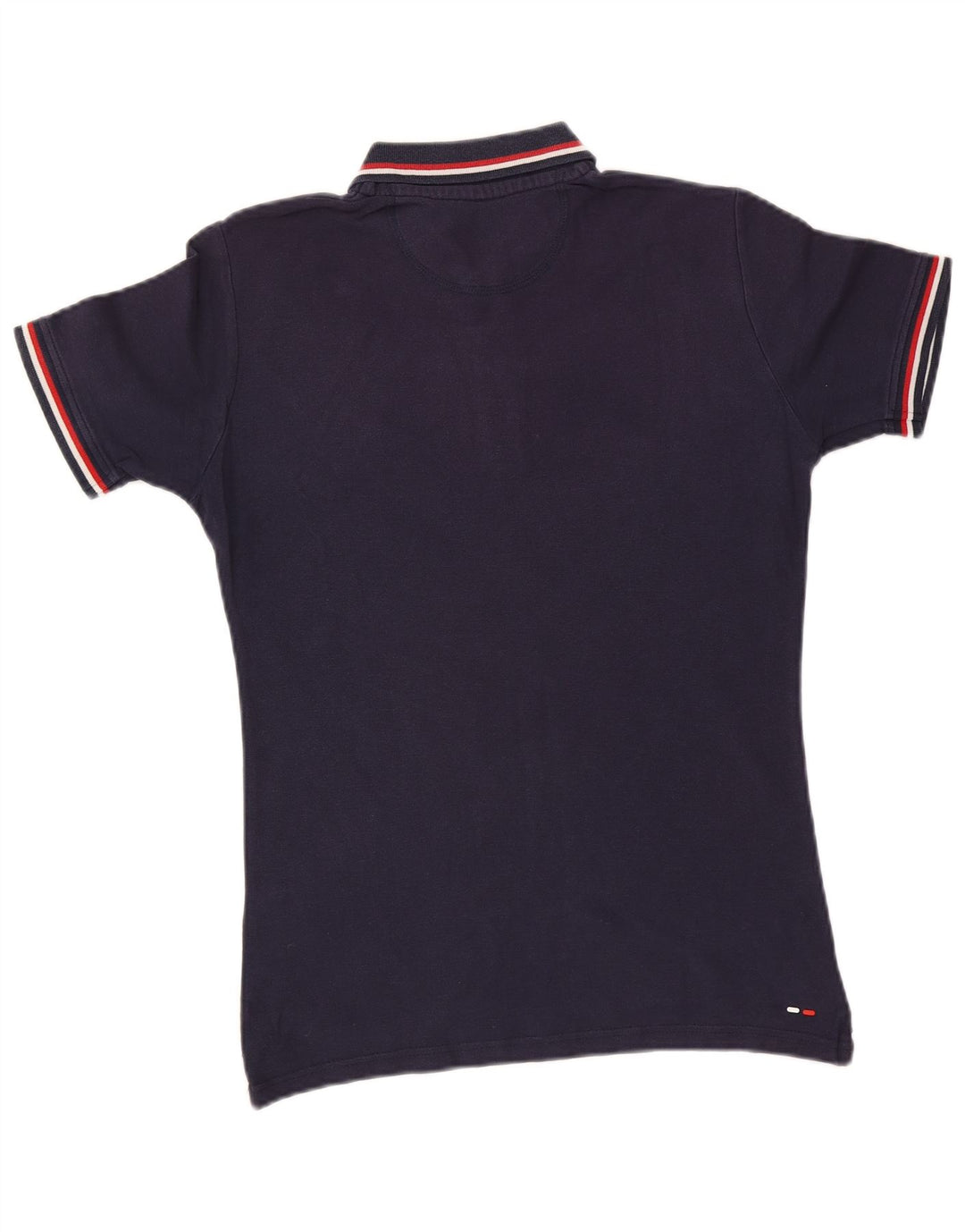 Fila Polo Homme Petit Bleu Marine Rayé Coton