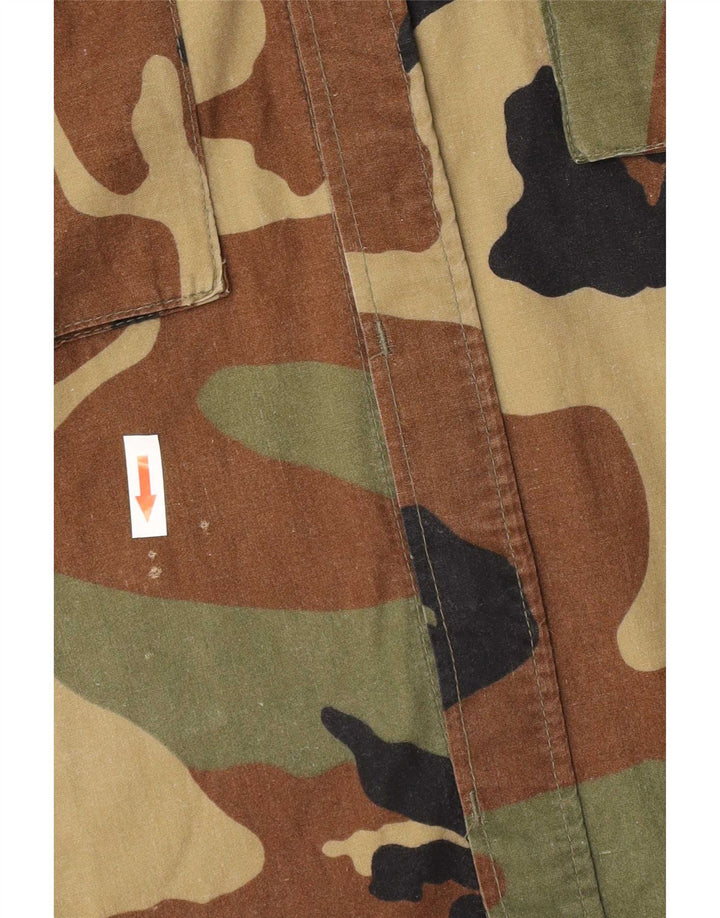 Chemise militaire homme Big Hunter coton camouflage moyen multicolore