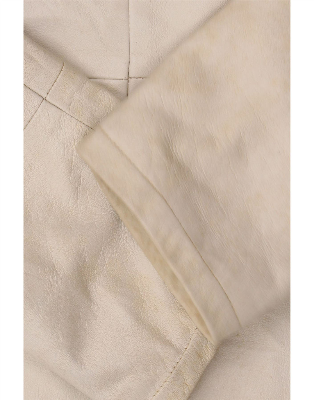 CONBIPEL Veste en cuir à capuche pour femme IT 42 Cuir blanc moyen