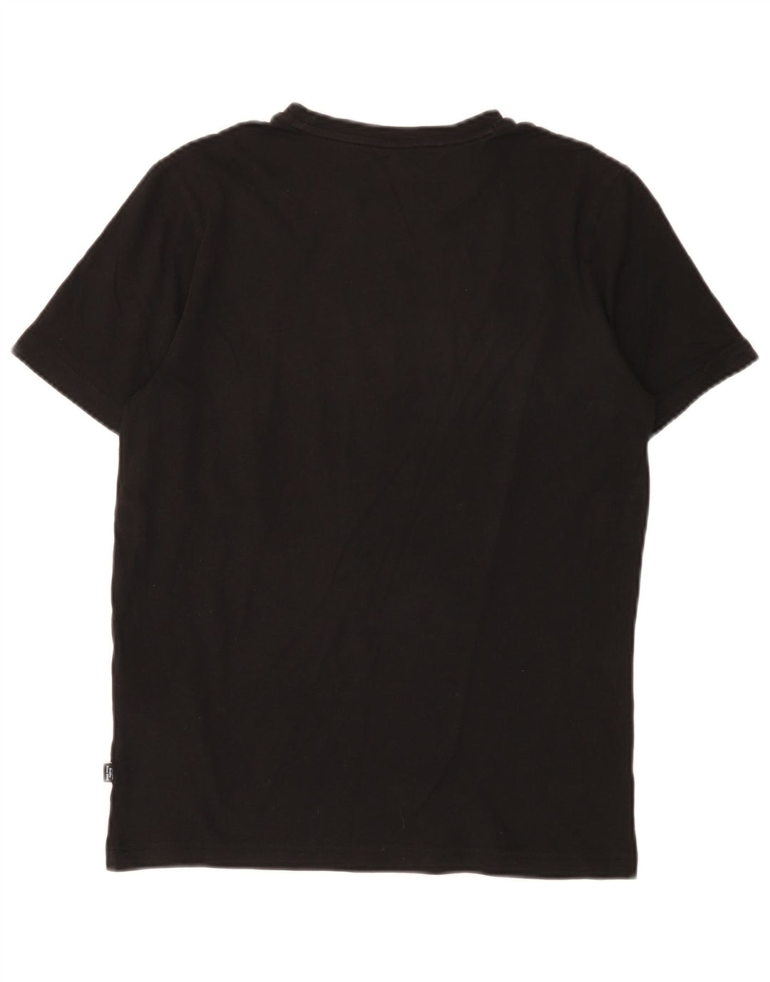 Puma T-shirt graphique pour homme, petit, noir, coton