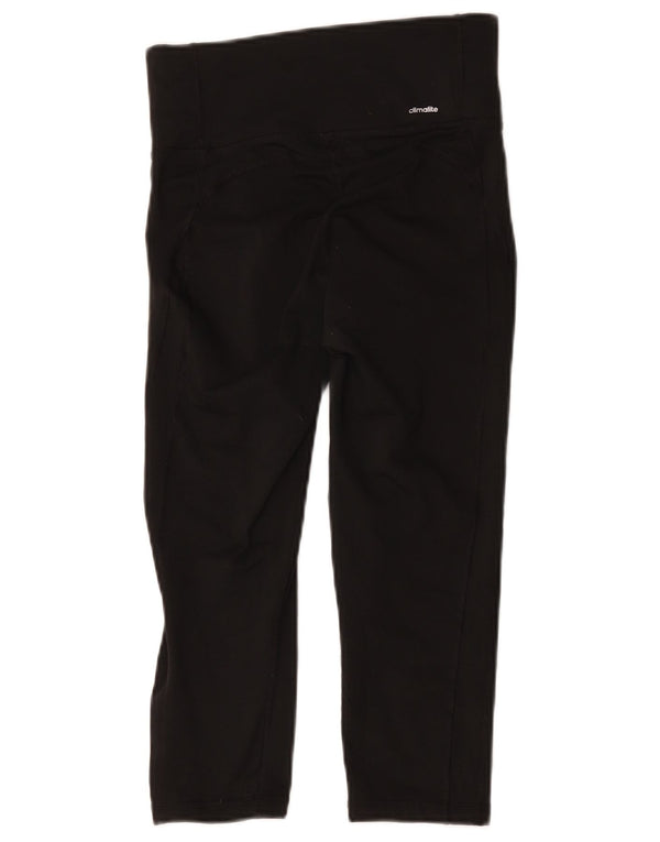 Adidas Climalite Capri Leggings pour femme UK 8/10 Petit Noir