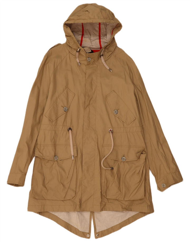 Solange Imperméable à capuche pour homme UK 38 Lycra kaki moyen