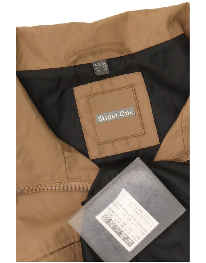 Street One Veste Bomber Femme UK 12 Marron Moyen Polyester