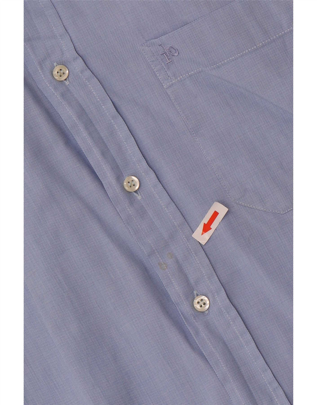 Roccobarocco Chemise Homme Taille 41 16 Grand Coton Bleu
