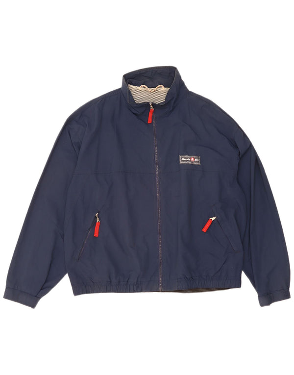 Murphy & Nye Veste de Pluie Homme UK 44 2XL Bleu Marine Polyamide