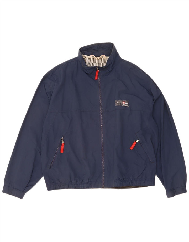 Murphy & Nye Veste de Pluie Homme UK 44 2XL Bleu Marine Polyamide
