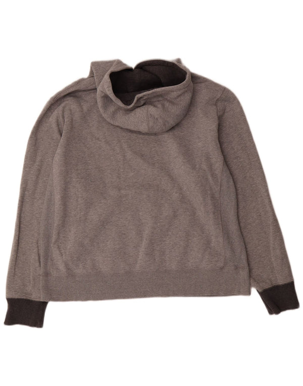 Nike Pull à capuche en coton moucheté gris moyen pour homme