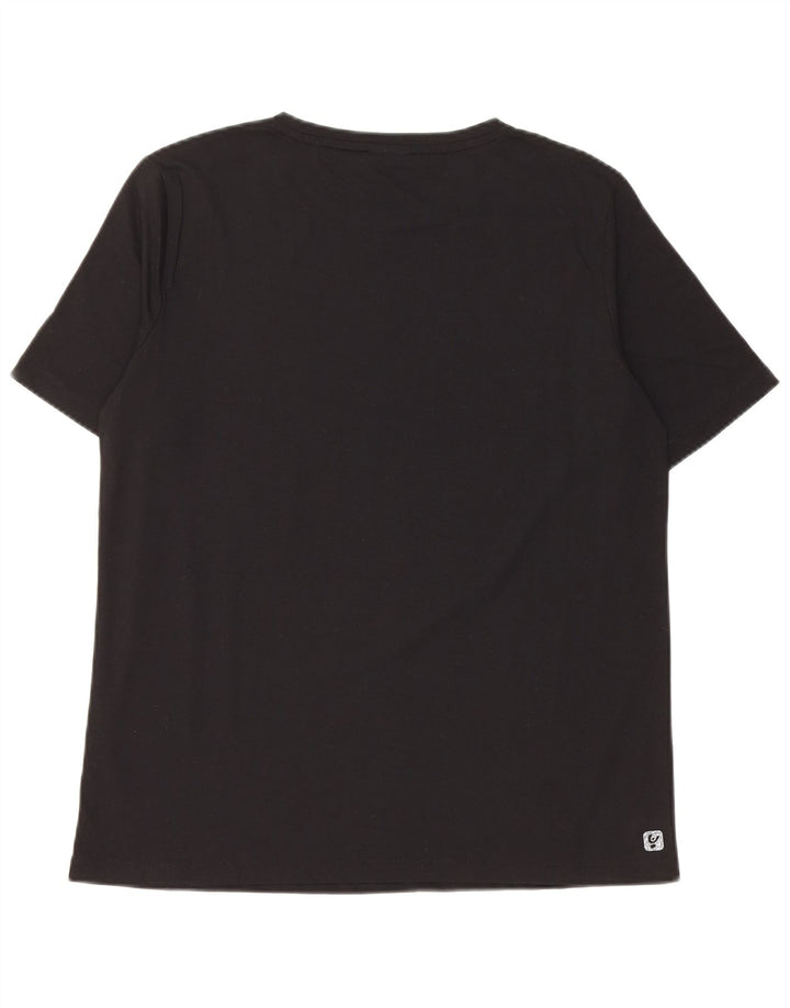 Freddy T-Shirt Femme UK 14 Medium Noir