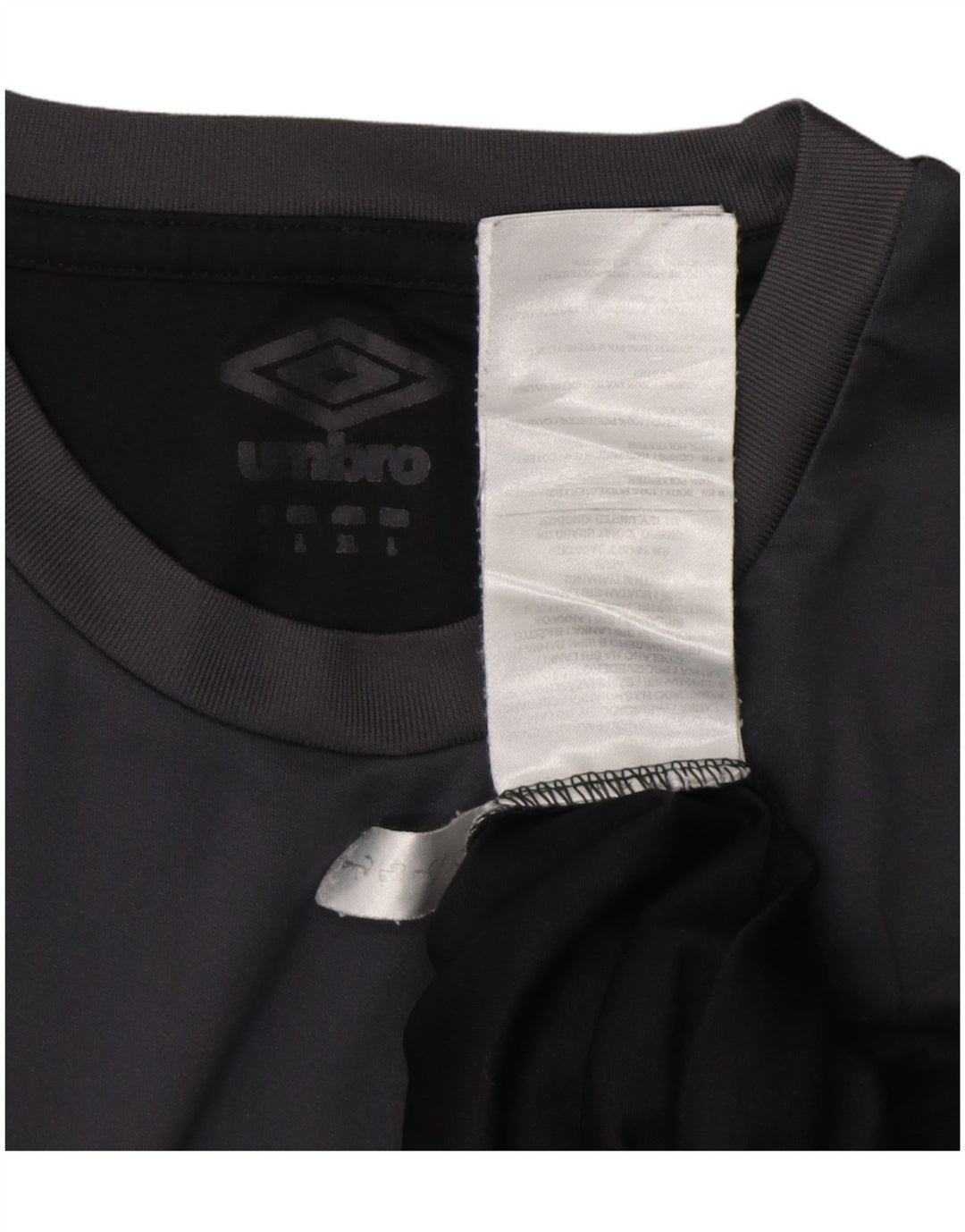 UMBRO T-Shirt Homme Haut Large Noir Colorblock Polyester