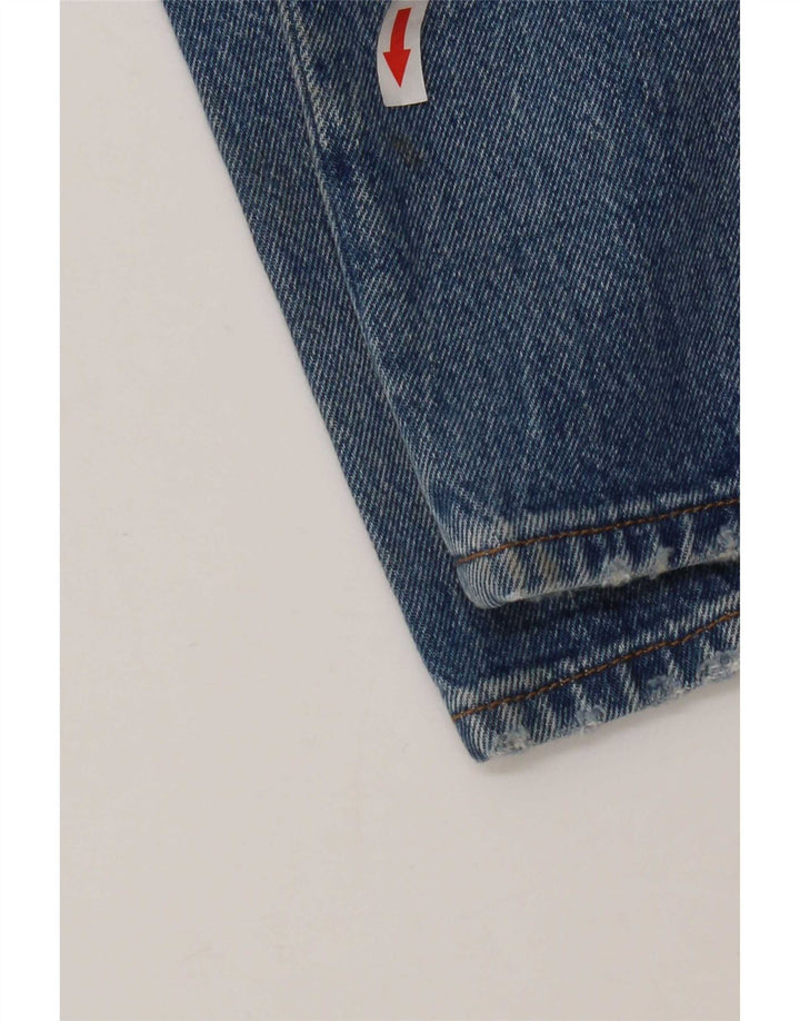 Levi's Jean Droit 501 Femme Bleu W28 L32 Coton Bleu