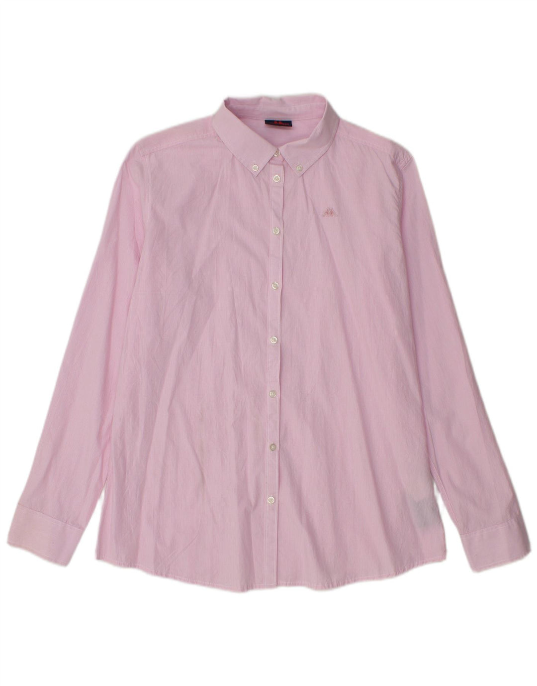 Kappa Chemise Femme UK 16 Grand Coton à Carreaux Rose