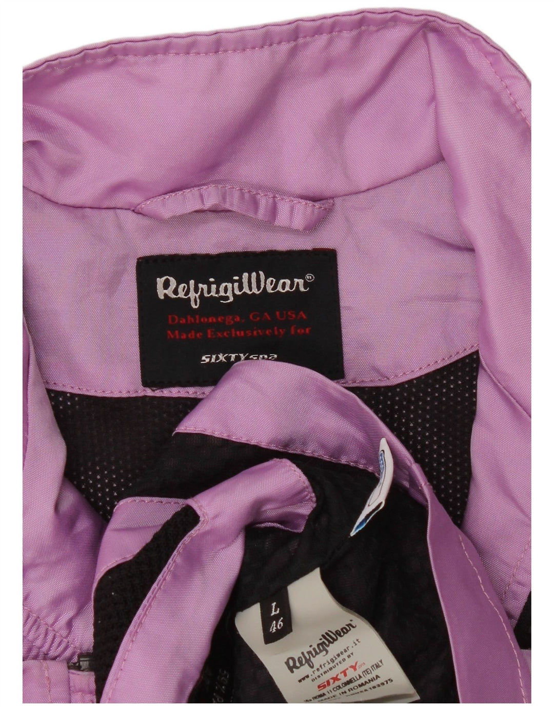Refrigiwear Veste Bomber Femme IT 46 Large Violet Polyester