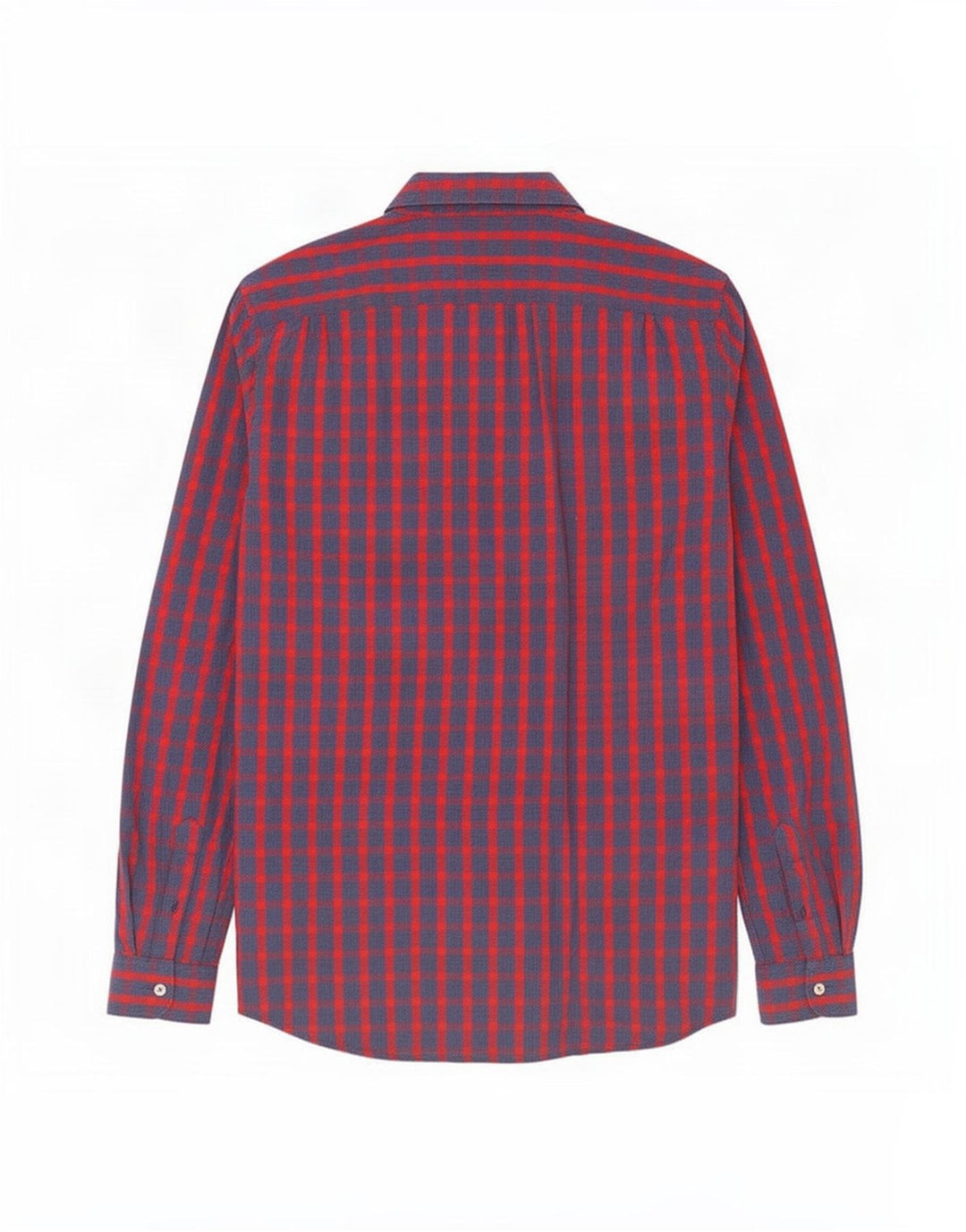 French Connection Chemise Regular Fit Homme Bleu Marine à Carreaux en Coton