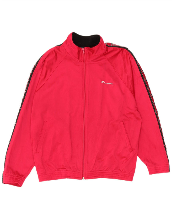 CHAMPION Veste de survêtement surdimensionnée pour femme UK 16 Large Rose