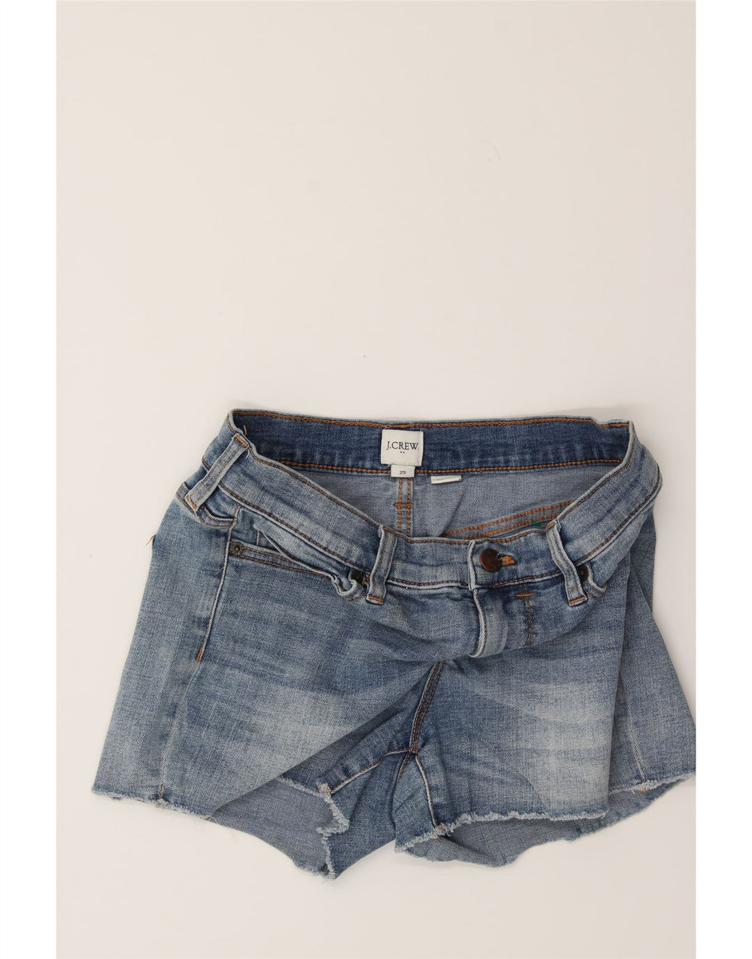 J. CREW Womens Denim Shorts W25 XS  Blue Cotton Vintage J. Crew and Second-Hand J. Crew from Messina Hembry 