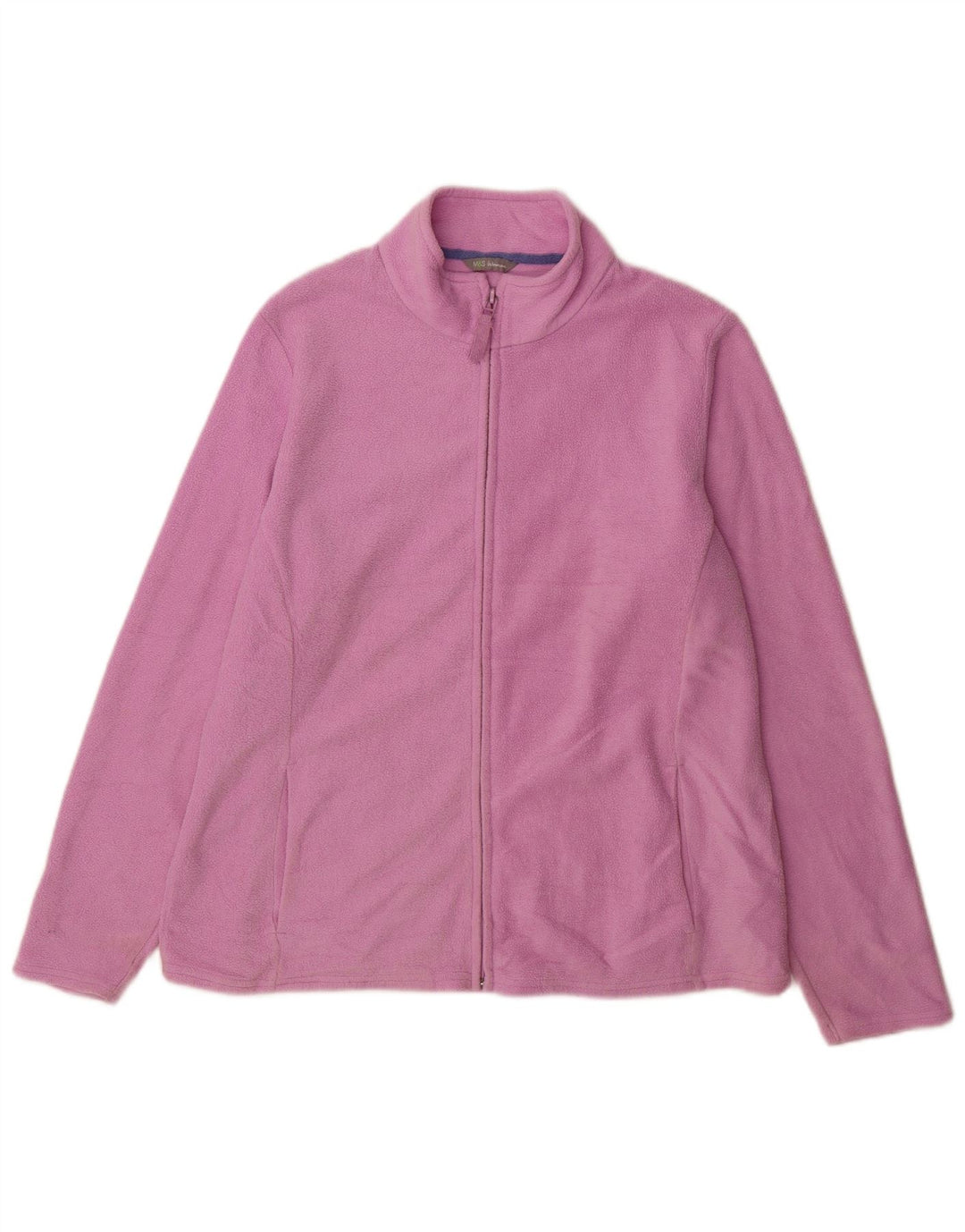 Marks & Spencer Veste polaire pour femme UK 20 2XL Rose Polyester