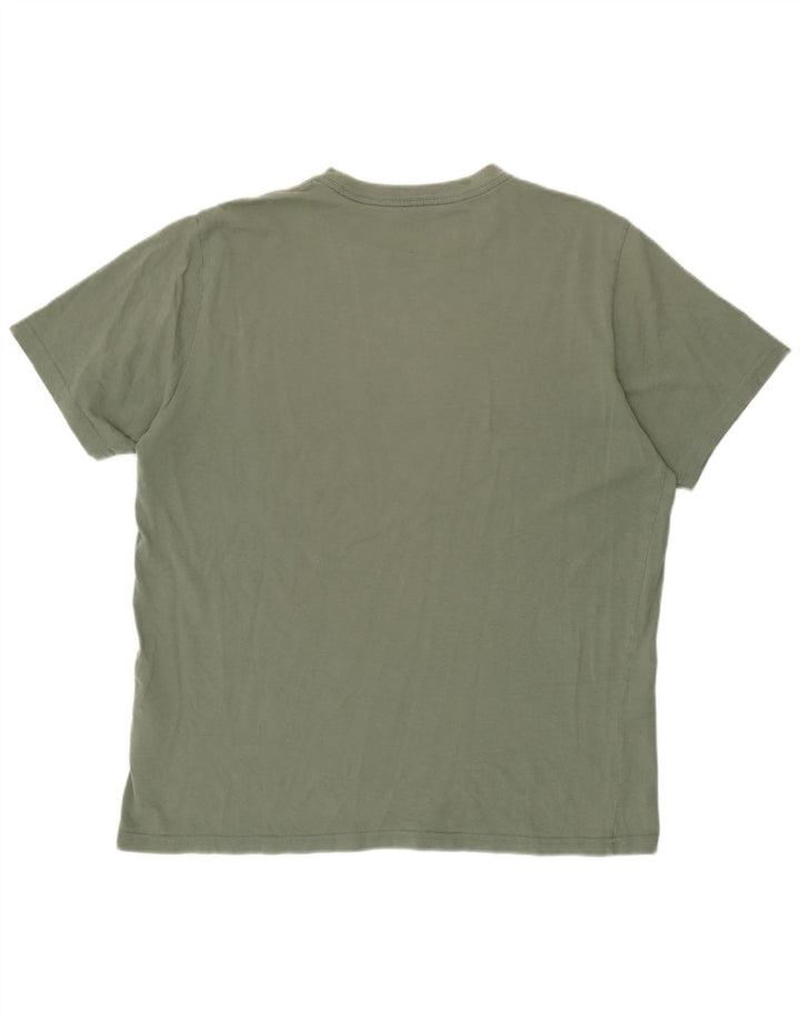 Carhartt T-Shirt Homme Vert Moyen Coton