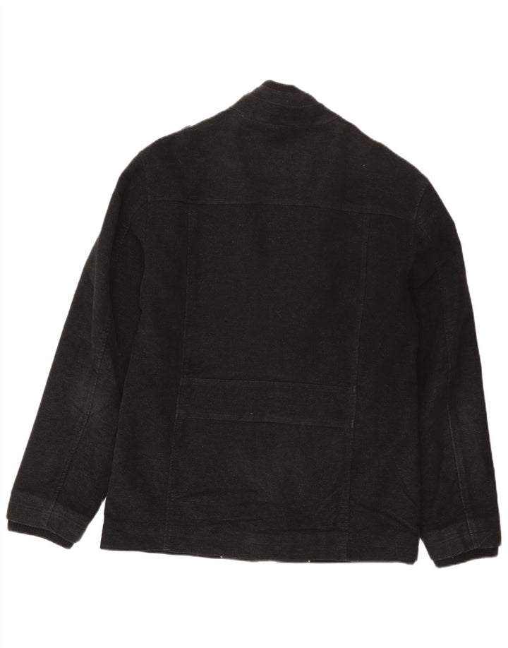 Marks & Spencer Veste militaire pour homme UK 36 Petit coton noir