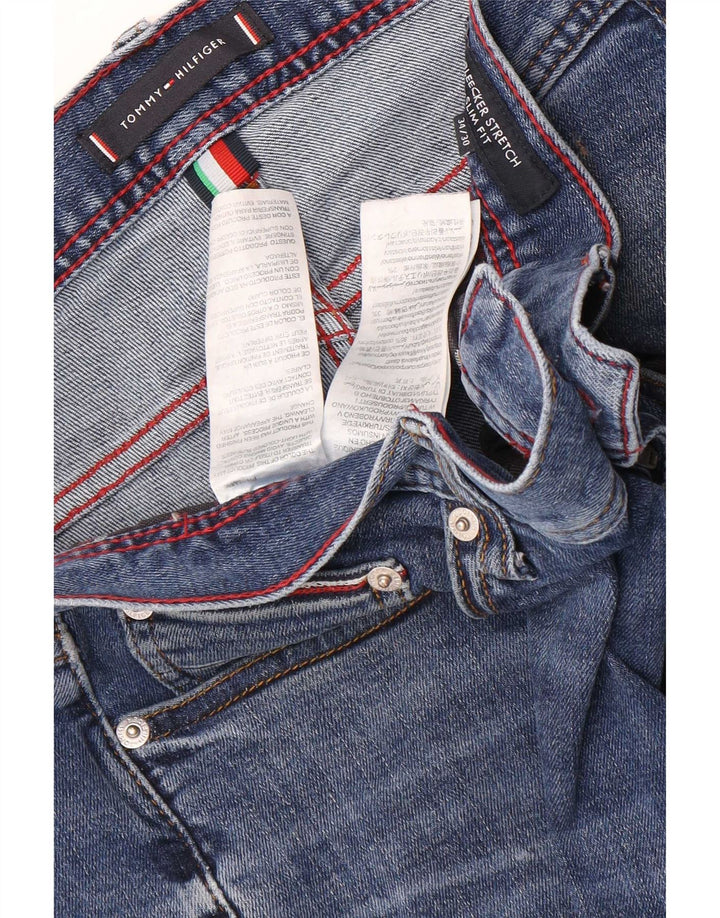 Tommy Hilfiger Jean Slim Bleecker Stretch Homme W34 L30 Bleu Coton