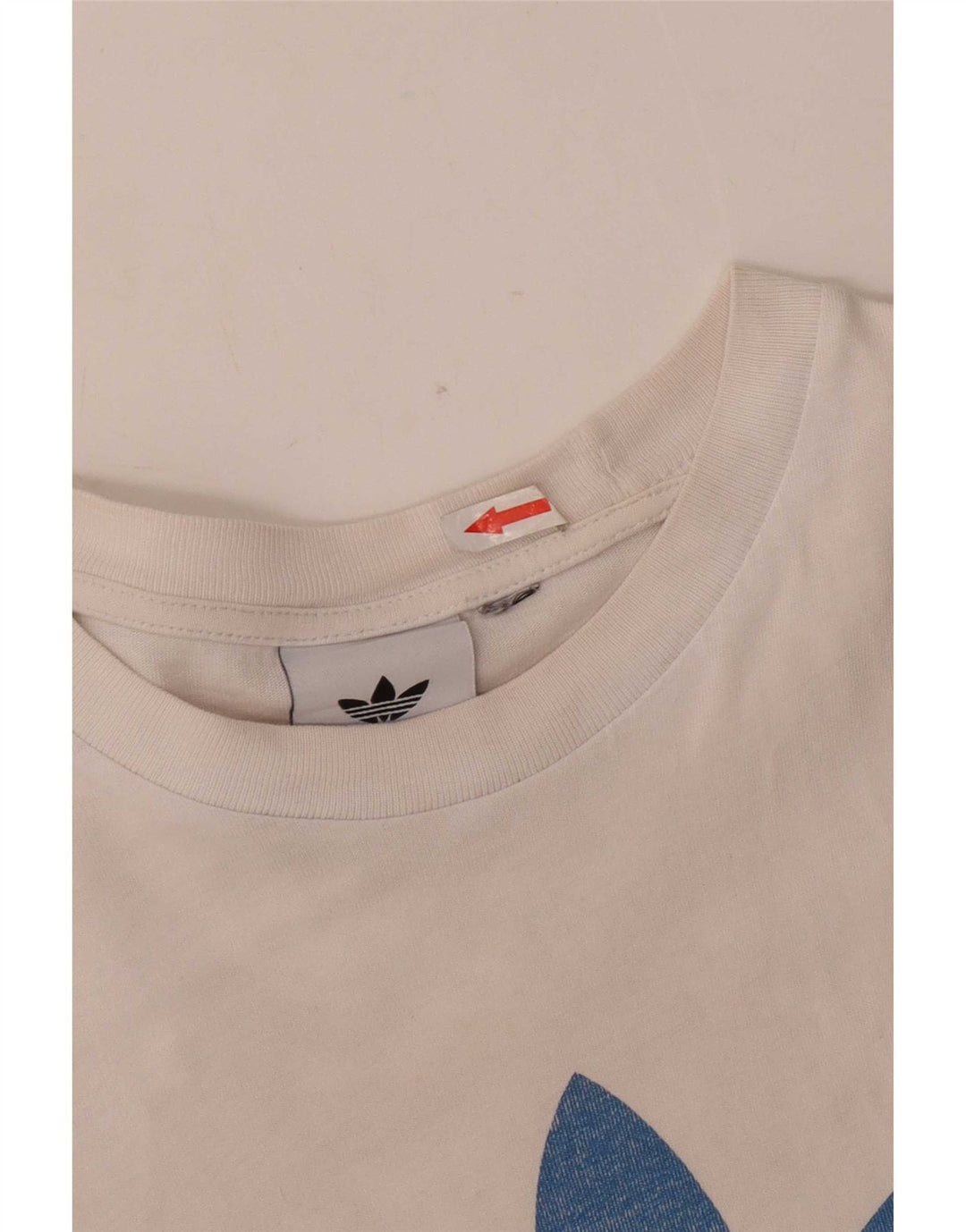 Adidas T-Shirt Graphique Homme Blanc Moyen
