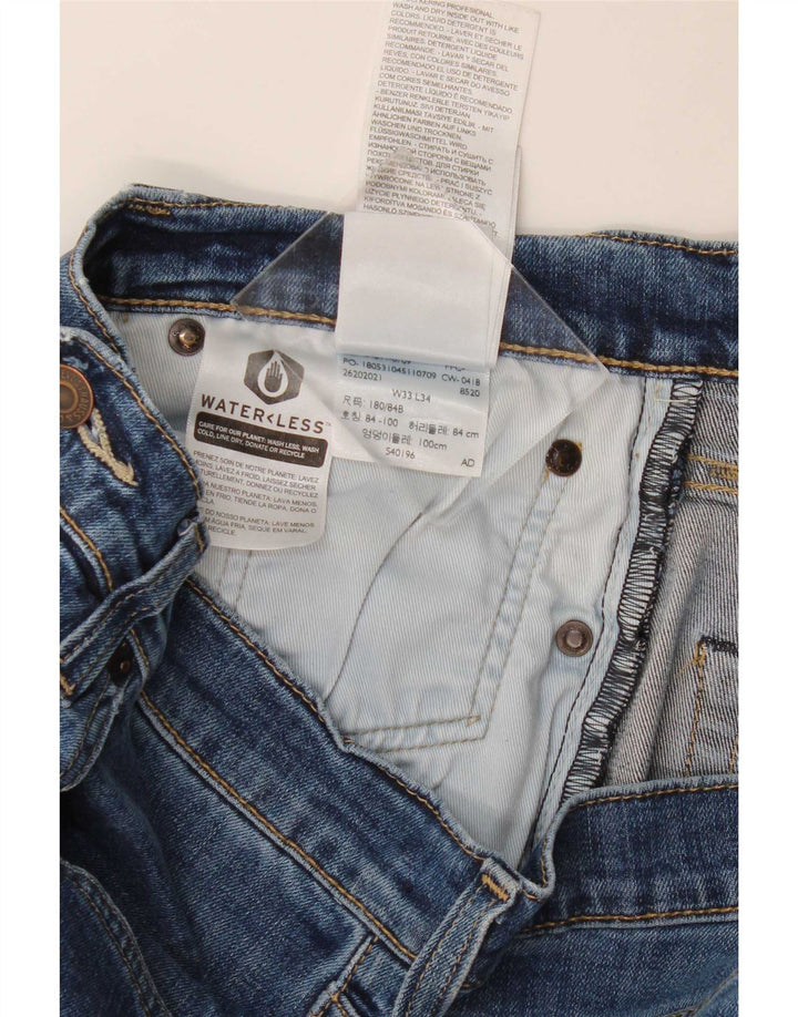 Levi's Jean Slim 511 Femme W33 L34 Bleu Coton