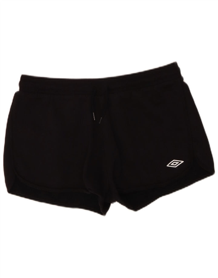 Umbro Short de sport pour femme UK 44 Coton noir moyen