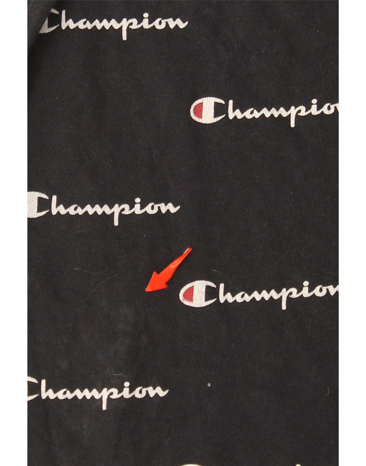 CHAMPION T-Shirt Graphique Reverse Weave Homme Noir XL