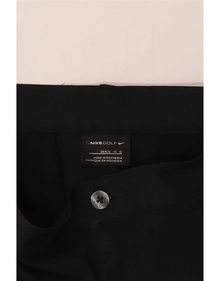 Nike Pantalon chino de golf droit pour homme W36 L32 Noir Polyester