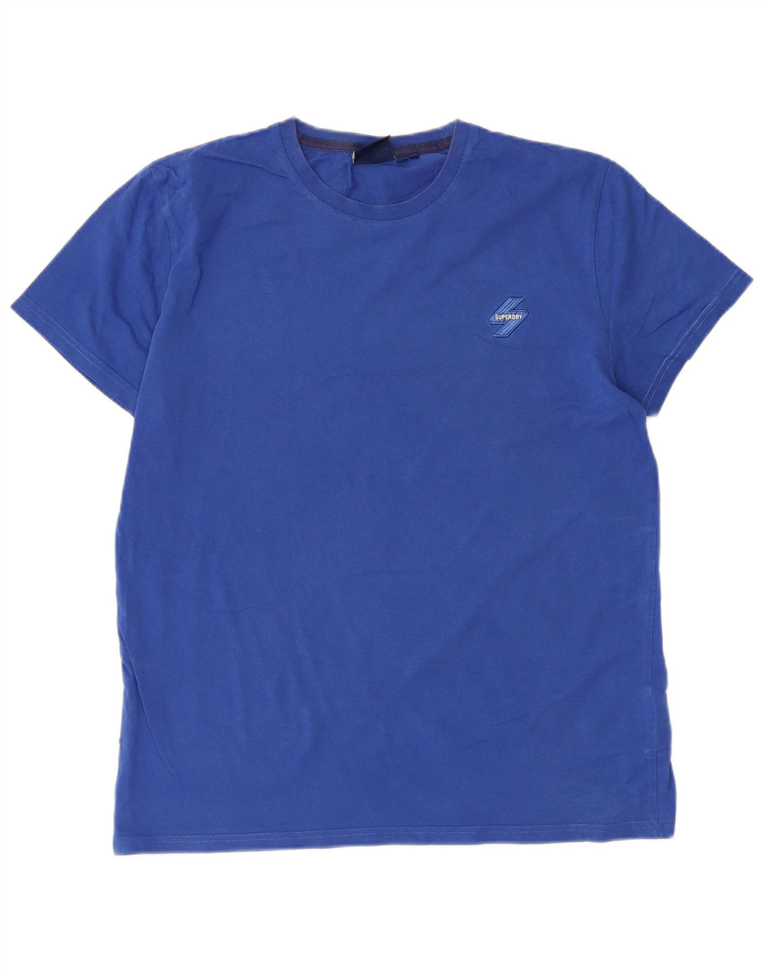 Superdry T-Shirt Homme Haut Large Bleu Coton
