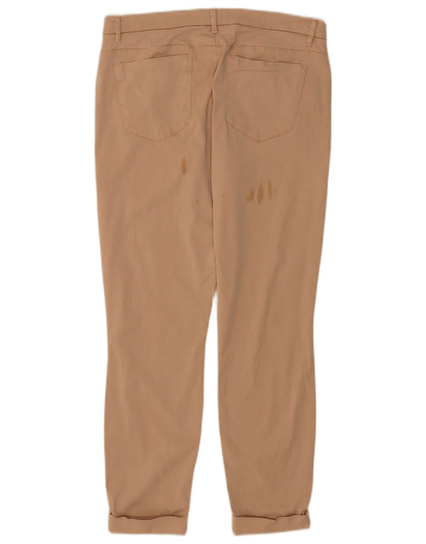 Marc O'Polo Pantalon décontracté slim femme W32 L27 Beige Lyocell