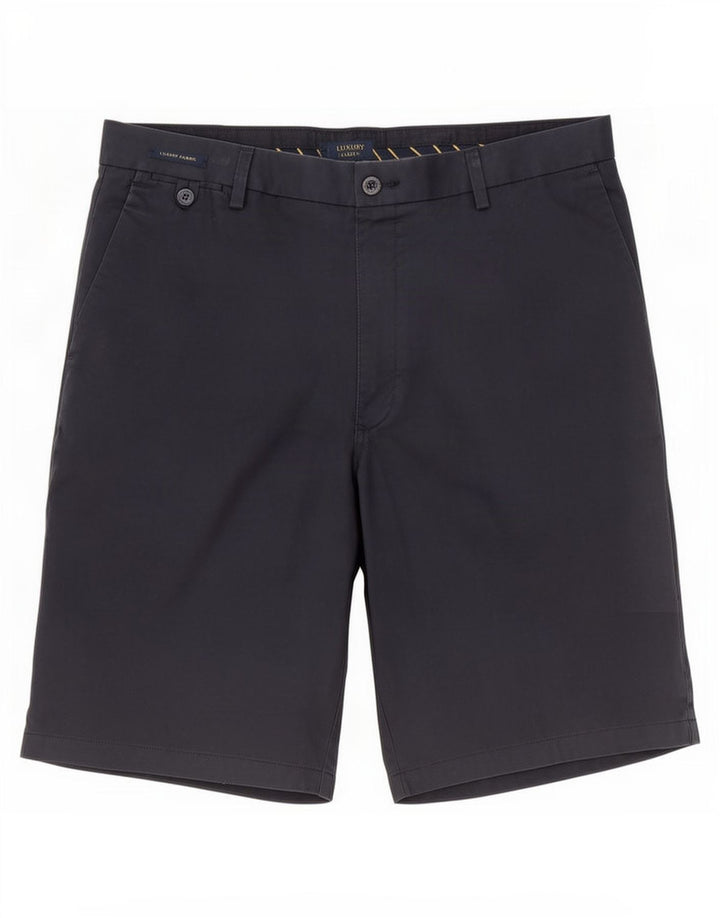 Marks & Spencer Short Chino Homme W38 XL Bleu Marine Coton