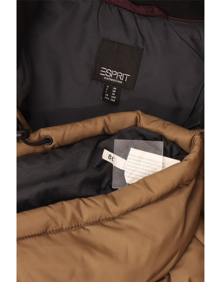 Esprit Veste matelassée coupe ample pour homme UK 36 Small Beige Polyamide