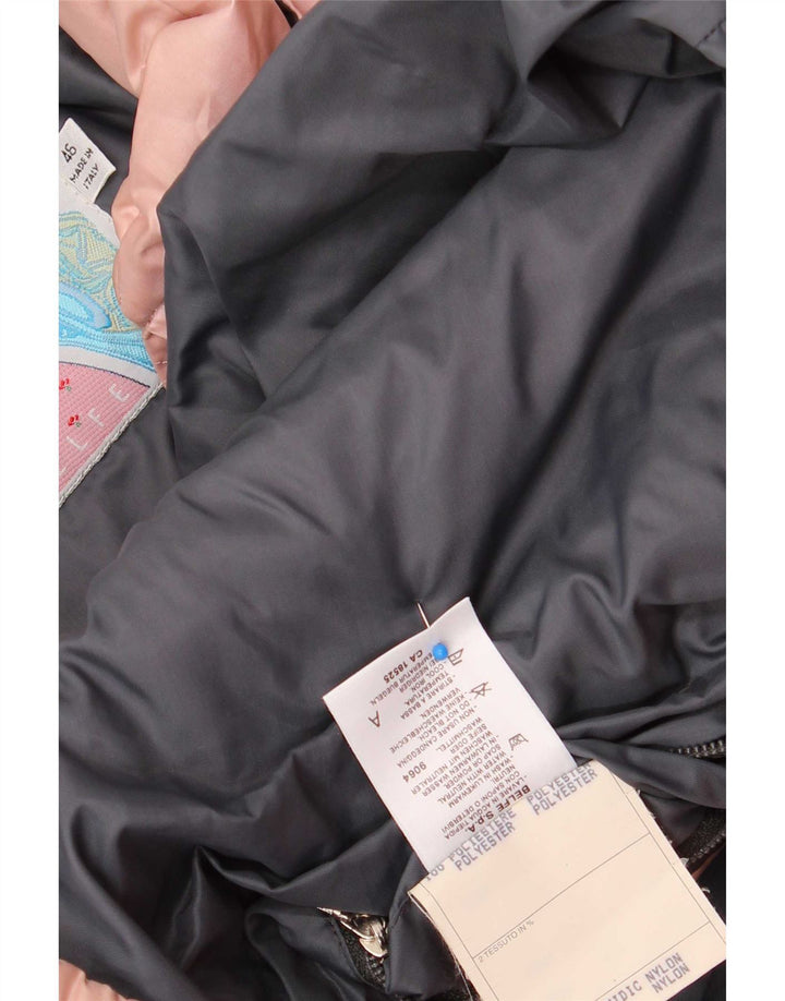 Belfe & Femme Veste matelassée surdimensionnée à capuche IT 46 Large Rose Polyester