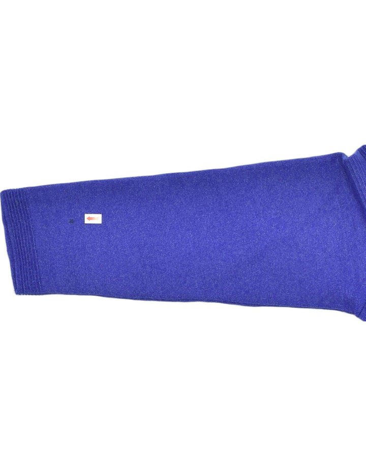 RENATO BALESTRA Womens Cardigan Sweater IT 50 XL Blue Wool | Vintage | Thrift | Second-Hand | Used Clothing | Messina Hembry 