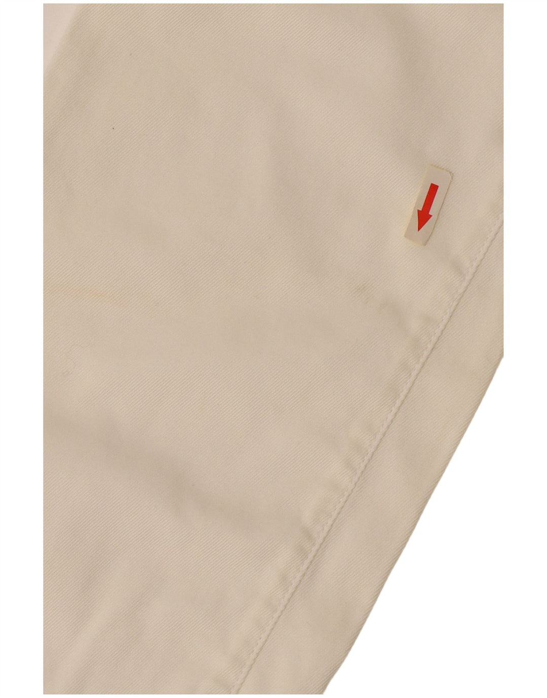 Marlboro Classics Pantalon décontracté droit pour femme W32 L33 Coton blanc cassé