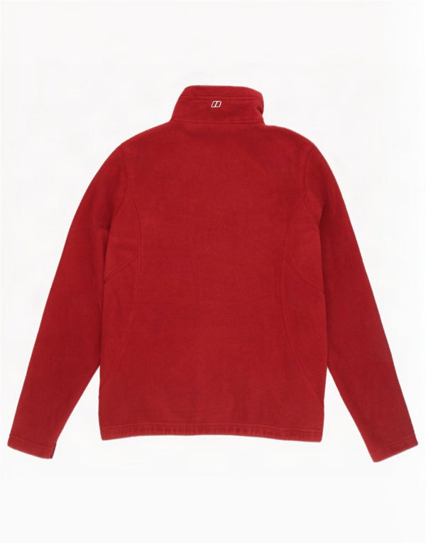 Berghaus Veste polaire doublure pour femme UK 12 Polyester bordeaux moyen