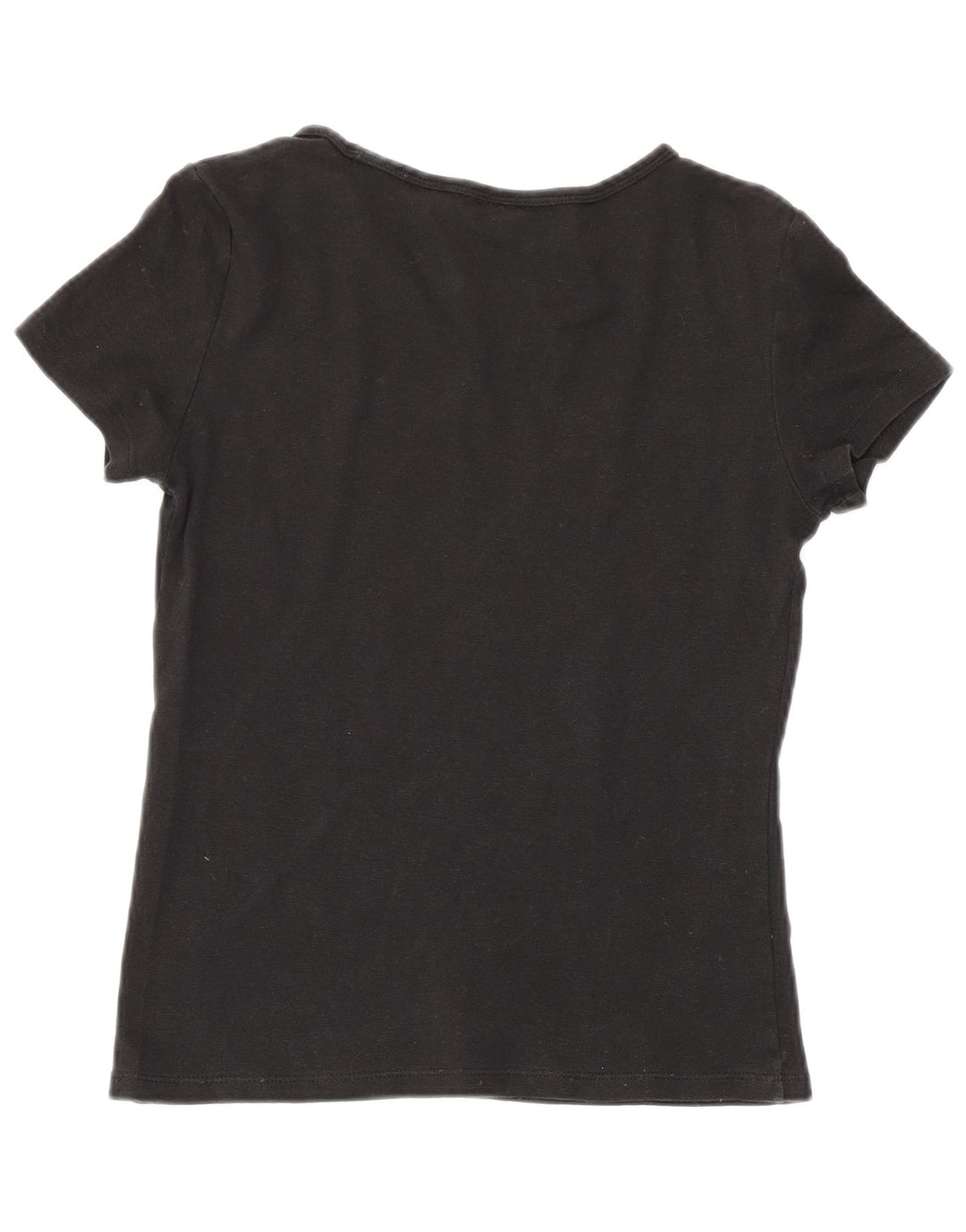 Levi's T-Shirt Femme UK 8 Small Noir
