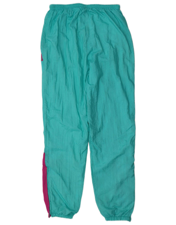 Diadora Pantalon De Survêtement Large Turquoise Colourblock Polyamide Homme