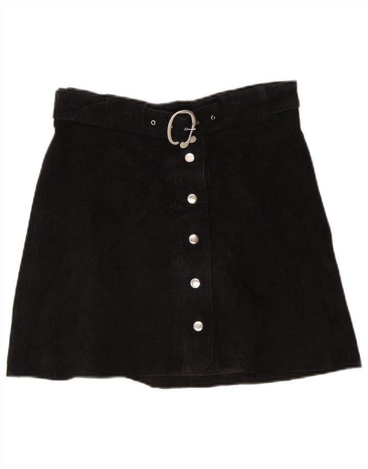 Zara Femme Mini Jupe Moyenne W28 Noir